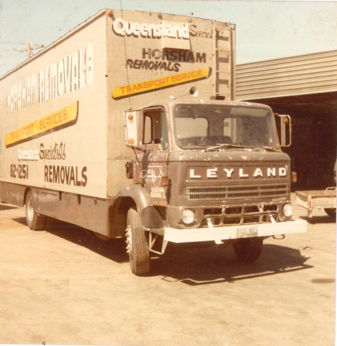 Horsham Removals transport truck